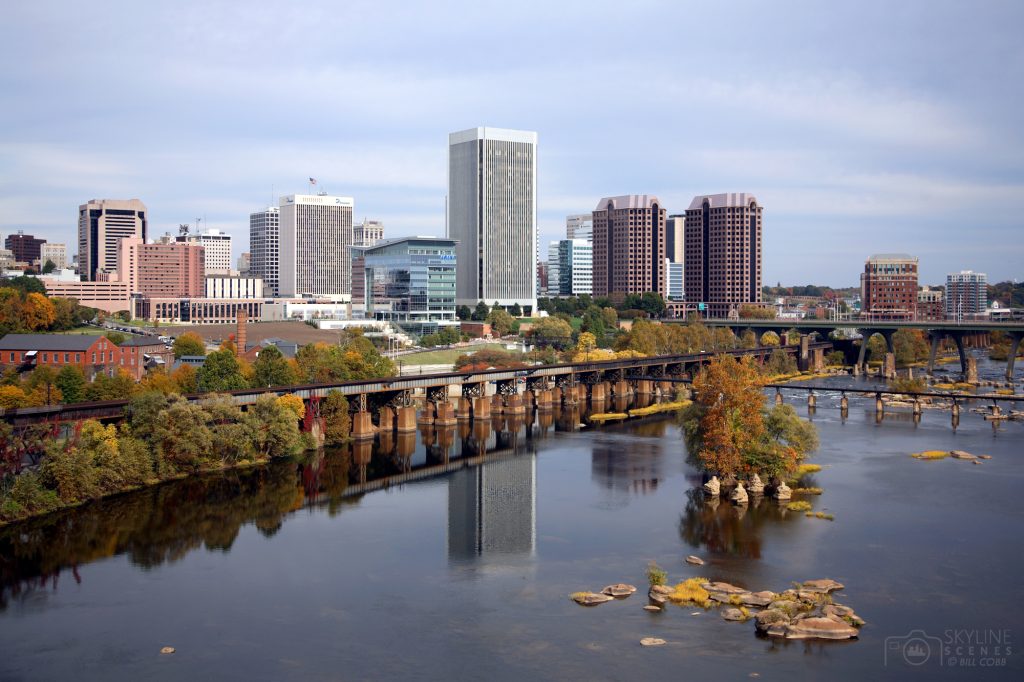 Richmond Virginia skyline